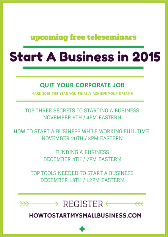 Thinking of Starting a Business in 2015?